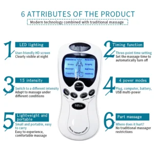 Tens Machine Physiotherapy Muscle Stimulator