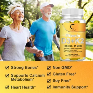 Vitamin D3+K2 Capsules