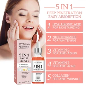 5 In 1 Hyaluronic Acid  Moisturizing Serum