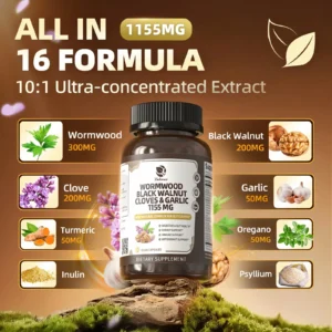 16-in-1 Black Walnut Wormwood Capsules