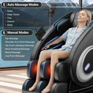 Zero Gravity Full Body Massage Chair with Heat